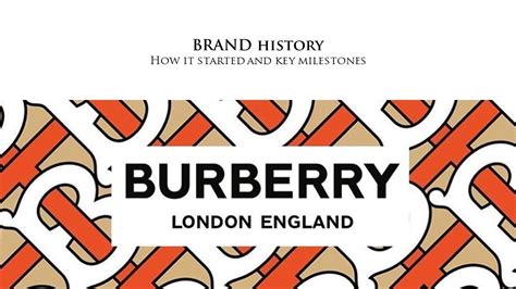 the history of Burberry